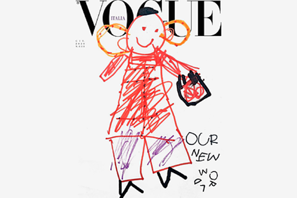 ოთხი წლის ბავშვი ჟურნალი Vogue-ს ყდის ავტორი პირველად გახდა