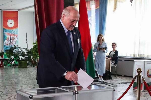 ბელარუსის ცესკოს წინასწარი მონაცემებით, ალექსანდრე ლუკაშენკოს ამომრჩეველთა 80.23%-მა დაუჭირა მხარი