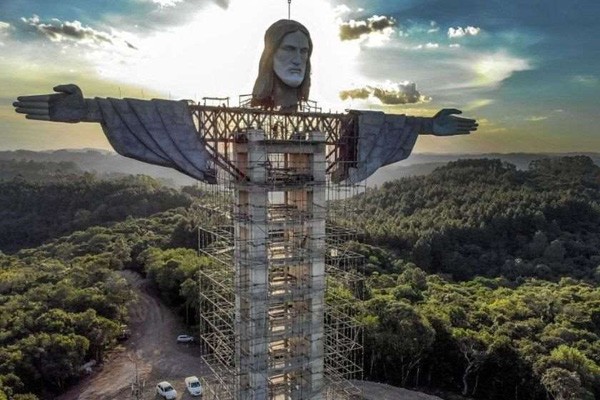 ბრაზილიაში მაცხოვრის ახალ ქანდაკებას აშენებენ, რომელიც „მხსნელ ქრისტეზე“ მაღალი იქნება