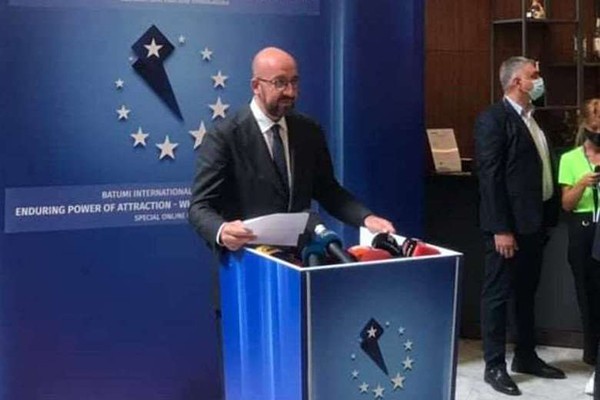 შარლ მიშელი: 19 აპრილის შეთანხმების შესრულება არის მთავარი გარანტია იმისთვის, რომ საქართველომ თავისი დემოკრატიული დღის წესრიგი განახორციელოს