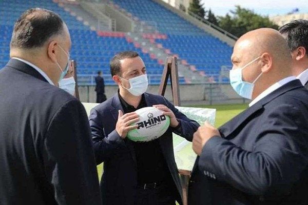 ირაკლი ღარიბაშვილი: ჩვენი სარაგბო ინფრასტრუქტურის განვითარების გეგმა ითვალისწინებს დაახლოებით 100-მდე ბაზის მშენებლობას ყველა მუნიციპალიტეტში