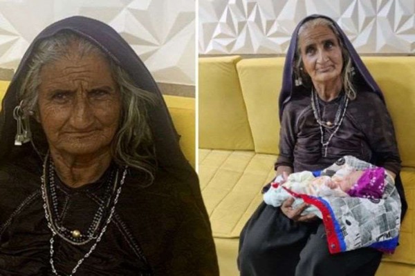 ინდოელი ქალი ამტკიცებს, რომ პირველი შვილი 70 წლის ასაკში გააჩინა