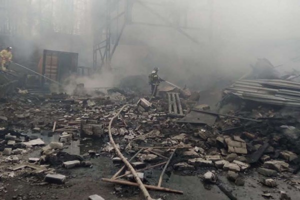 რუსეთში, დენთის მწარმოებელ ქარხანაში ხანძარსა და აფეთქებას 16 ადამიანი ემსხვერპლა