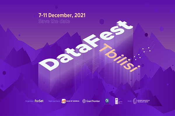 საქართველოს ბანკის მხარდაჭერით DataFest Tbilisi 2021 ბრუნდება