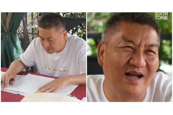 55 წლის ჩინელი 40 წელია, ერთსა და იმავე უნივერსიტეტში ჩარიცხვას ცდილობს