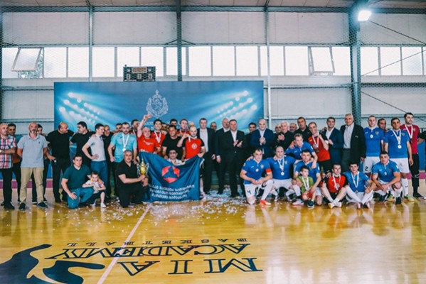 შინაგან საქმეთა მინისტრმა სამინისტროს შიდა საფეხბურთო ტურნირის ფინალში გამარჯვებული გუნდი დააჯილდოვა