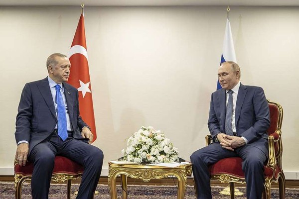 რუსეთისა და თურქეთის პრეზიდენტები დღეს სოჭში შეხვედრას გამართავენ