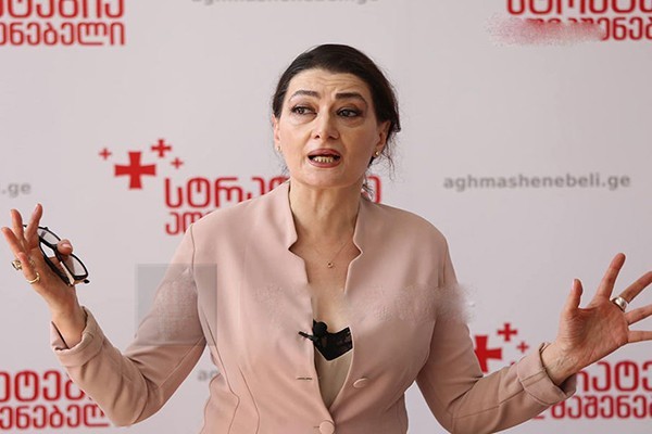 თაკო ჩარკვიანი:  არ მინდა, ჩამოიშალოს დასავლური ვექტორის მსხვილი ოპოზიციური პარტია „ნაციონალური მოძრაობა“, ამიტომ ვურჩევ ხოლმე, უფრო აქტიური ლიდერი მოძებნონ, რომ გააქტიურდეს პროცესი