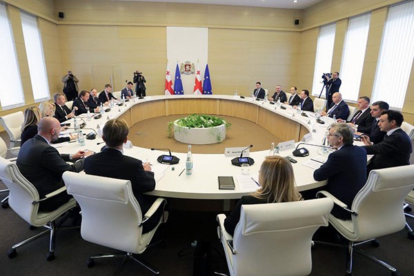 ირაკლი ღარიბაშვილი: ევროკავშირსა და საქართველოს შორის გაფართოებული შეხვედრა 