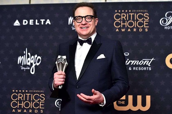 Critics' Choice Awards-ზე საუკეთესო კაც მსახიობად ბრენდან ფრეიზერი აღიარეს