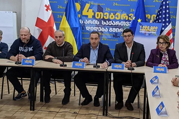 გიორგი ვაშაძე: დავიწყებთ კამპანიას მილიონი ხელმოწერის შეგროვებაზე - ეს მილიონი ხელმოწერა ჩავა ვაშინგტონში, ევროპის დედაქალაქებში, ბრიუსელში