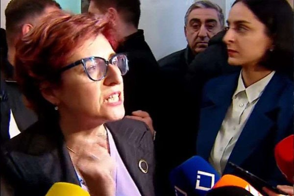 ხათუნა სამნიძე: პარლამენტის თავმჯდომარის ოთახიდან ძალის გამოყენებით გამოგვაგდეს