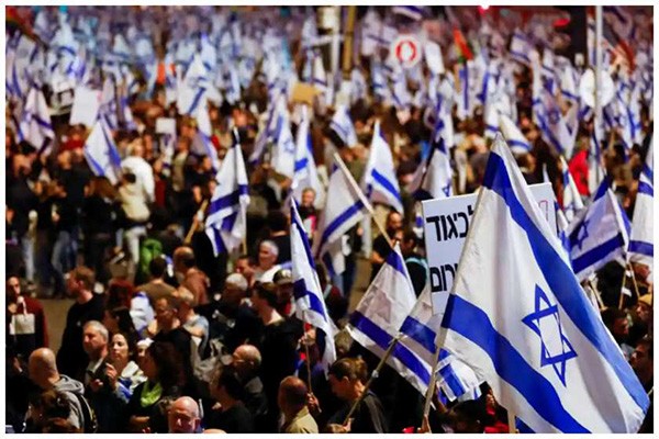 ისრაელში სასამართლო რეფორმის წინააღმდეგ აქციები გრძელდება