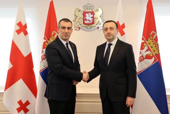საქართველოს პრემიერ-მინისტრი სერბეთის რესპუბლიკის ეროვნული ასამბლეის სპიკერს  შეხვდა