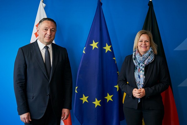 ვახტანგ გომელაურის ოფიციალური ვიზიტი გერმანიის ფედერაციულ რესპუბლიკაში დასრულდა