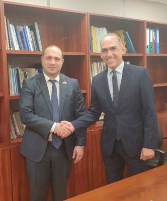 გივი მიქანაძე ნიქოზიაში კვიპროსი-საქართველოს საპარლამენტო მეგობრობის ჯგუფის ხელმძღვანელს შეხვდა