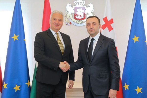ირაკლი ღარიბაშვილი უნგრეთის ვიცე-პრემიერს შეხვდა