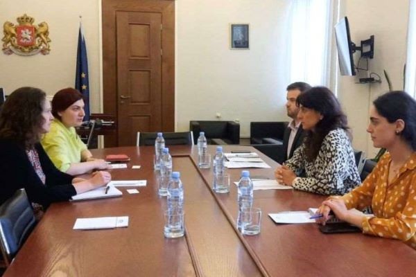მაია ბითაძე USAID-ის ეკონომიკური უსაფრთხოების პროგრამის წარმომადგენლებს შეხვდა