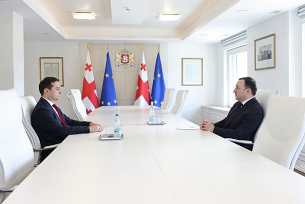 ირაკლი ღარიბაშვილი საქართველოს სახალხო დამცველს შეხვდა