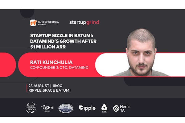 საქართველოს ბანკი  მხარდაჭერით ბათუმში Startup Grind-ის მორიგი ღონისძიება გაიმართება