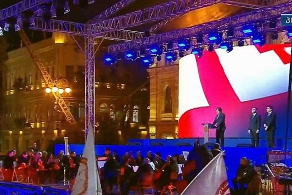 ირაკლი კობახიძე: ვიღაცებს უნდოდათ, რომ საქართველო ცალ ფეხზე დამდგარიყო, თუმცა ჩვენ დავდექით მყარად ორ ფეხზე და სწორედ ამის შედეგია, რომ დღეს საქართველოს აქვს მშვიდობა და ქვეყანა წინ მიიწევს