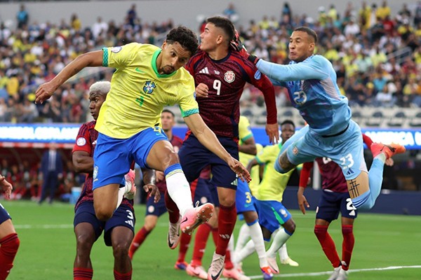 ბრაზილიამ კოპა ამერიკაზე კოსტა რიკას ვერ მოუგო
