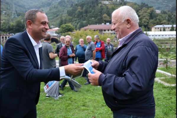 „26 ოქტომბერს ყველამ ერთად, გავაკეთოთ სწორი არჩევანი და ხმა მივცეთ მშვიდობას“-  „ქართული ოცნებიდან