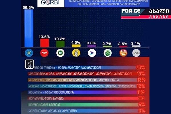 ორი განსხვავებული კვლევა ორი განსხვავებული საქართველოსთვის