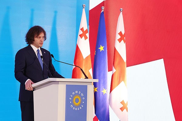 ირაკლი კობახიძე „ქართული ოცნების“ თავმჯდომარედ აირჩიეს