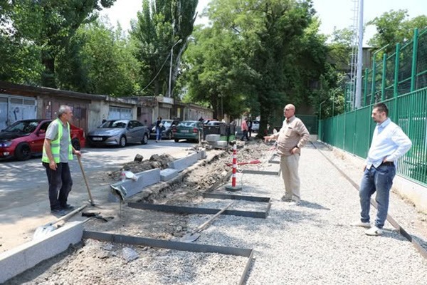 დიღმის მასივის მესამე კვარტალში მოსასვენებელი სივრცე ეწყობა