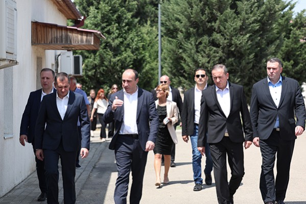 გეკა გელაძე შინაგან საქმეთა სამინისტროს სტრუქტურულ დანაყოფებს ეწვია