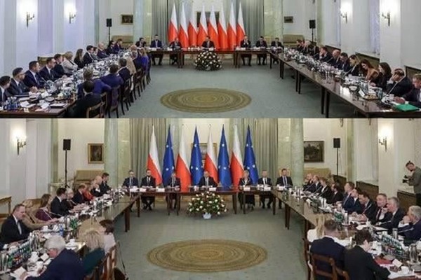პოლონეთის პრეზიდენტმა, კაროლ ნავროცკიმ, პრეზიდენტის სასახლიდან ევროკავშირის დროშები გააქრო