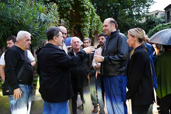 “ქართული ოცნების” ნაძალადევის მაჟორიტარობის კანდიდატი შალვა მაისურაძე ზესტაფონისა და წიწამურის ქუჩის მოსახლეობას შეხვდა