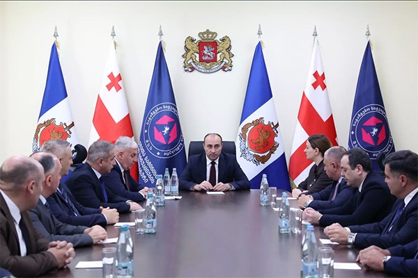 გეკა გელაძემ შინაგან საქმეთა სამინისტროს საგანგებო სიტუაციების მართვის სამსახურში შეხვედრა გამართა