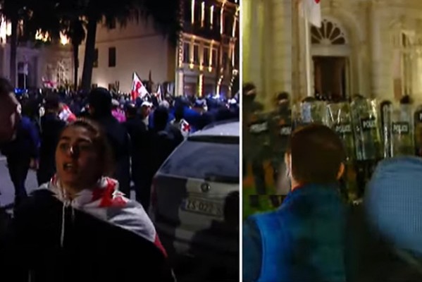 4 ოქტომბერს მიმდინარე აქციაში მონაწილე ცალკეულმა ჯგუფებმა „მოამბის“ გადამღებ ჯგუფს ხელი შეუშალეს პროფესიული საქმიანობის შესრულებაში