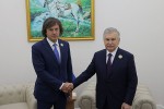 premier-ministri-irakli-kobaxiZe-uzbekeTis-prezident-Savkat-mirzioevs-Sexvda