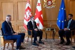 saqarTvelos-prezidenti-mixeil-yavelaSvili-fiba-evropis-prezidents-xorxe-garbaxosas-Sexvda