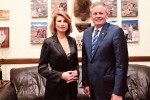 Tamar-taliaSvili-senator-stiv-deinsTan-aSS-saqarTvelos-urTierTobebSi-axali-Tavis-gaxsna-ganvixileT
