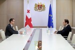 saqarTvelos-mTavrobis-administraciis-ufrosi-levan-JorJoliani-slovakeTis-respublikis-elCs-matuS-buSovskis-Sexvda