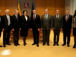 saqarTvelos-premier-ministri-litvis-seimis-Tavmjdomare-loreta-grauJinienes-Sexvda