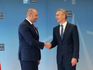 premier-ministri-mamuka-baxtaZe-nato-s-generalur-mdivan-iens-stoltenbergs-Sexvda