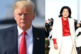 donald-trampi-salome-zurabiSvils-prezidentad-arCevas-ulocavs