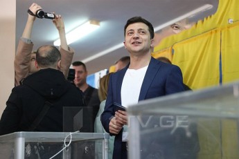 egzitpolis-Sedegebis-Tanaxmad-ukrainis-axali-prezidenti-vladimir-zelenskia