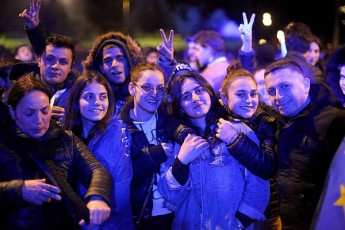saqarTvelo---evrosabWos-Tavmjdomare-qveyana--qarTuli-ocnebis-axalgazrduli-kvireuli-orbelianis-ganaxlebul-moedanze-sazeimo-koncertiT-gaixsna
