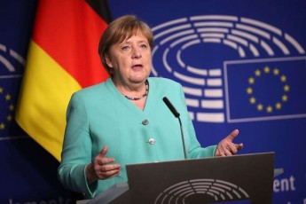 angela-merkelma-somxeTs-da-azerbaijans-cecxlis-dauyovnebliv-Sewyvetis-da-molaparakebebis-ganaxlebisken-mouwoda