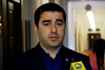 Salva-papuaSvili-Jigimantas-pavilionisze-lietuveli-deputati-parlamentSi-Sexvedrebisas-sul-sxvanair-tonalobaSi-saubrobda