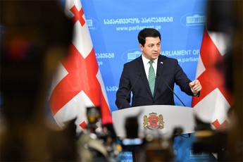 parlamentis-Tavmjdomaris-briuselSi-viziti-kidev-erTxel-demonstrirebaa-rom-erTguli-varT-Cveni-sagareo-politikuri-kursis