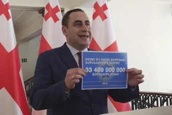 giorgi-vaSaZe-qveynis-mTliani-vali-33-miliards-aWarbebs-aqedan-25-miliardi-aRebulia-ocnebis-pirobebSi-qveyanam-kritikul-zRvars-gadaaWarba-da-SeiZleba-male-Sav-siaSi-Segviyvanon