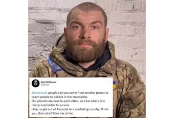 sergei-volina-ilon-masks-dagvexmareT-azovstalidan-mesame-qveyanaSi-gasvlaSi---vcxovrob-iq-sadac-gadarCena-TiTqmis-SeuZlebelia