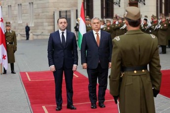 irakli-RaribaSvili-ungreTSi-oficialuri-vizitis-farglebSi-viqtor-orbans-Sexvda